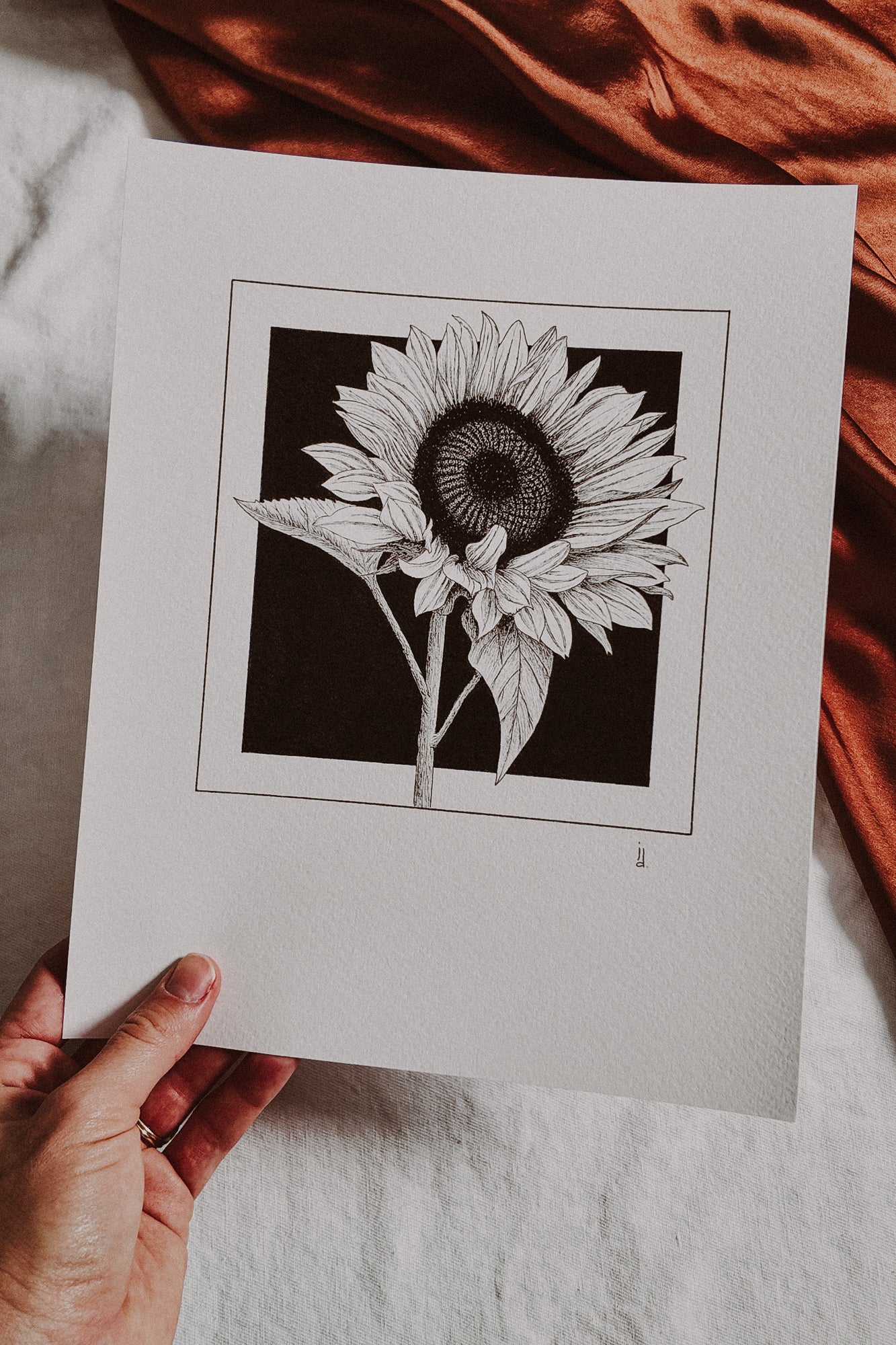 Sunflower Print