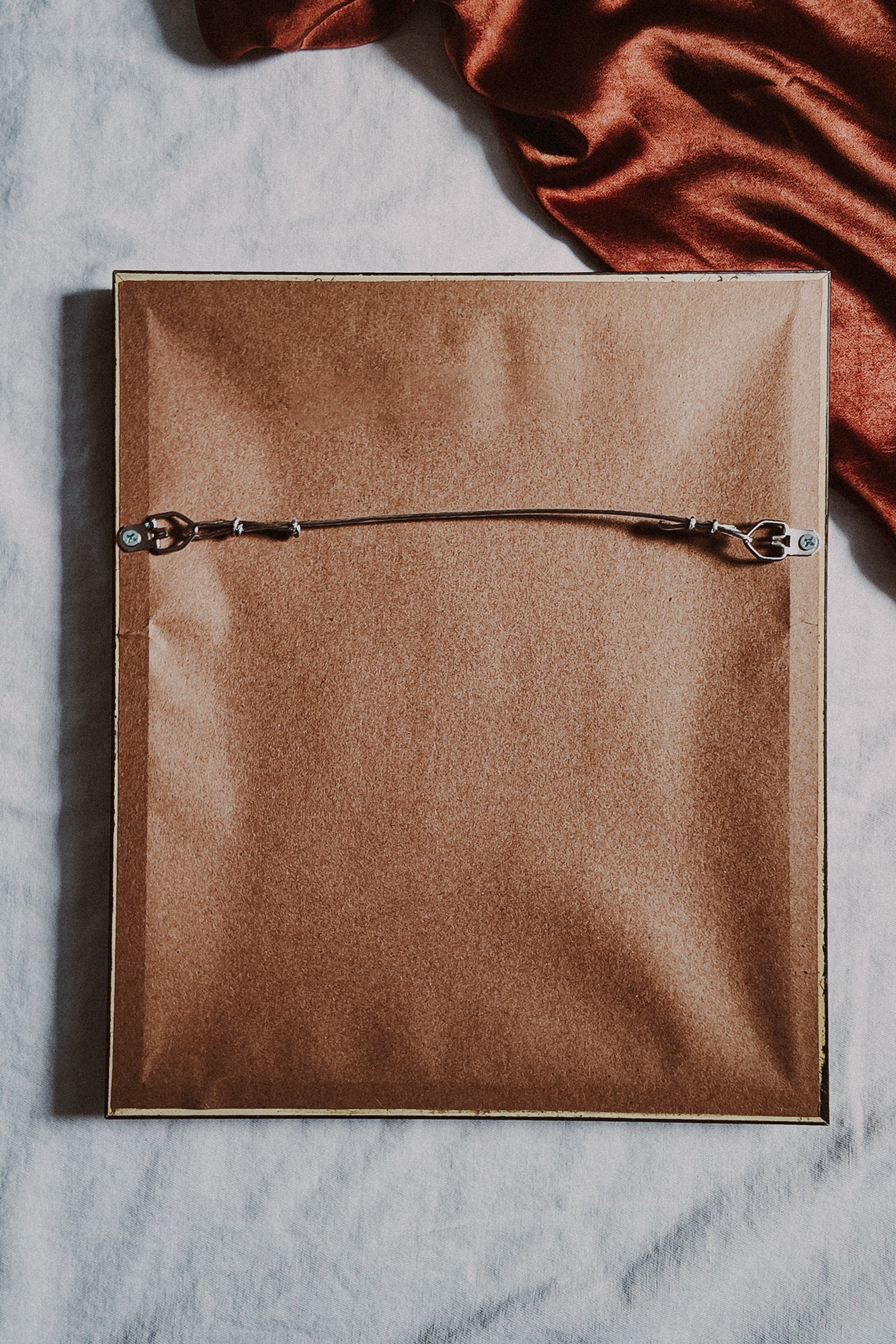 Framed Dahlias Print