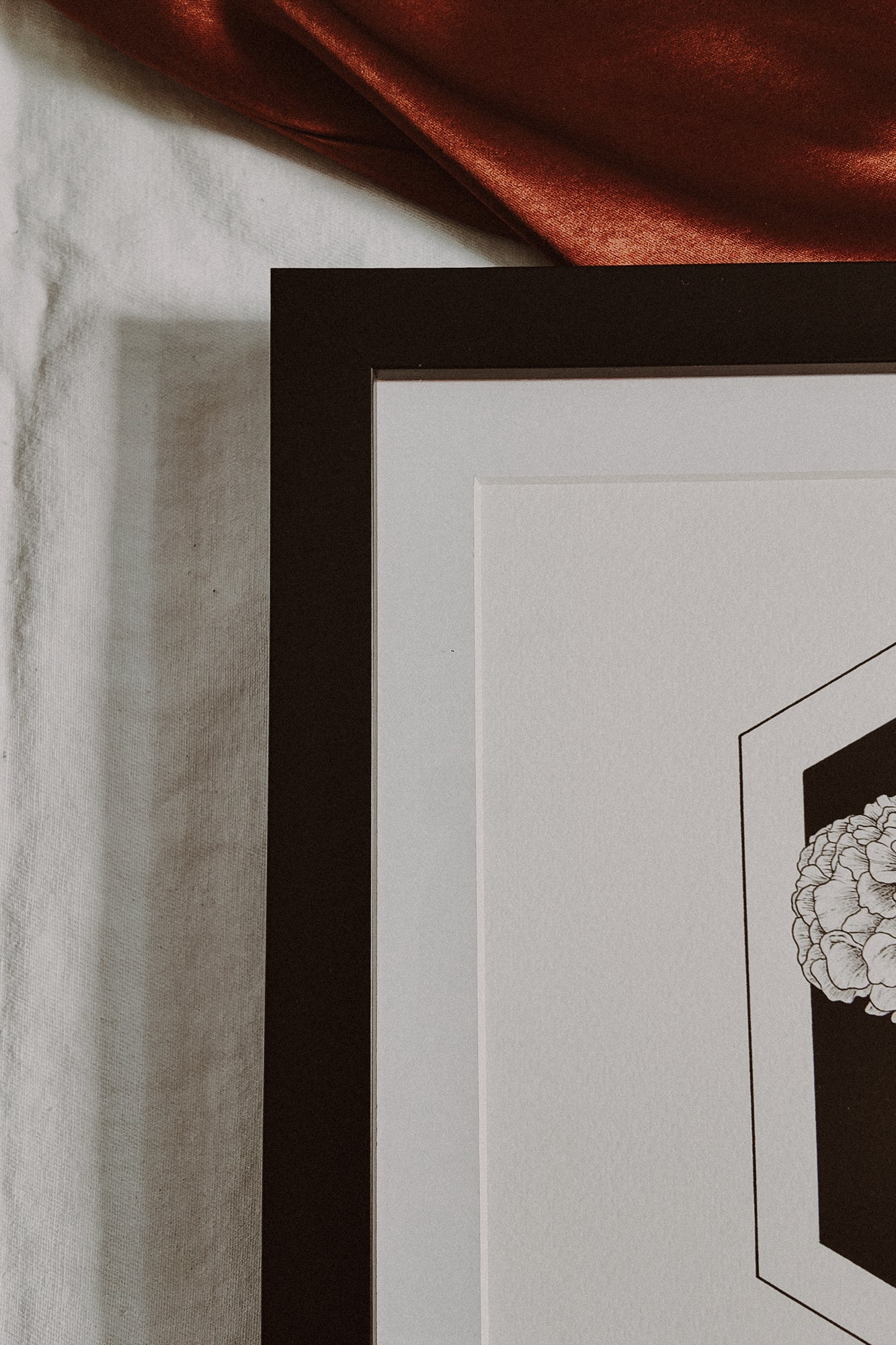 Framed Marigold Print
