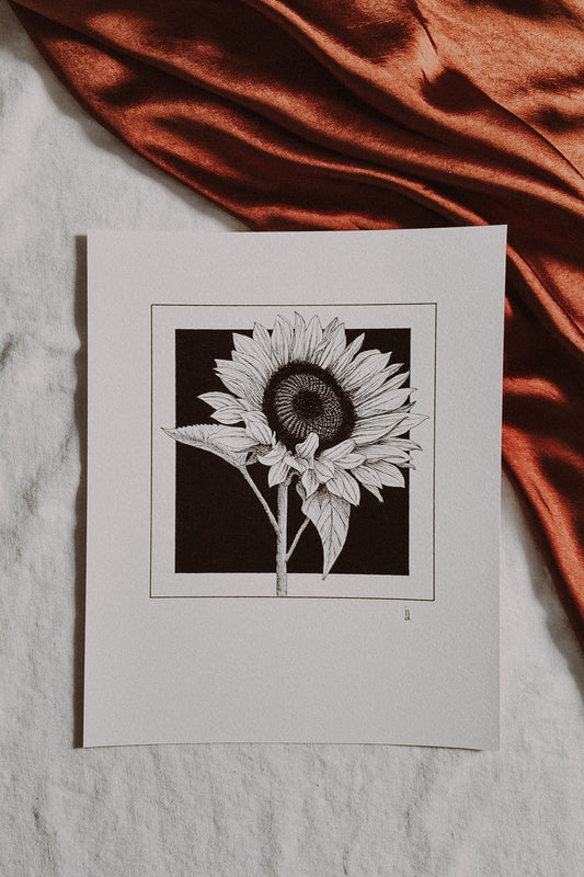 Sunflower Print